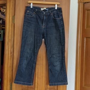 Gap cropped stretch jeans